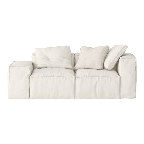 Orange Loveseat Orange Loveseat